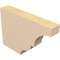 Ekena Millwork 2in. W x 8in. H x 12in. L Asheboro Woodgrain TimberThane Rafter Tail, Primed Tan RFTUR02X08X12ASHRCPR - alternate 3